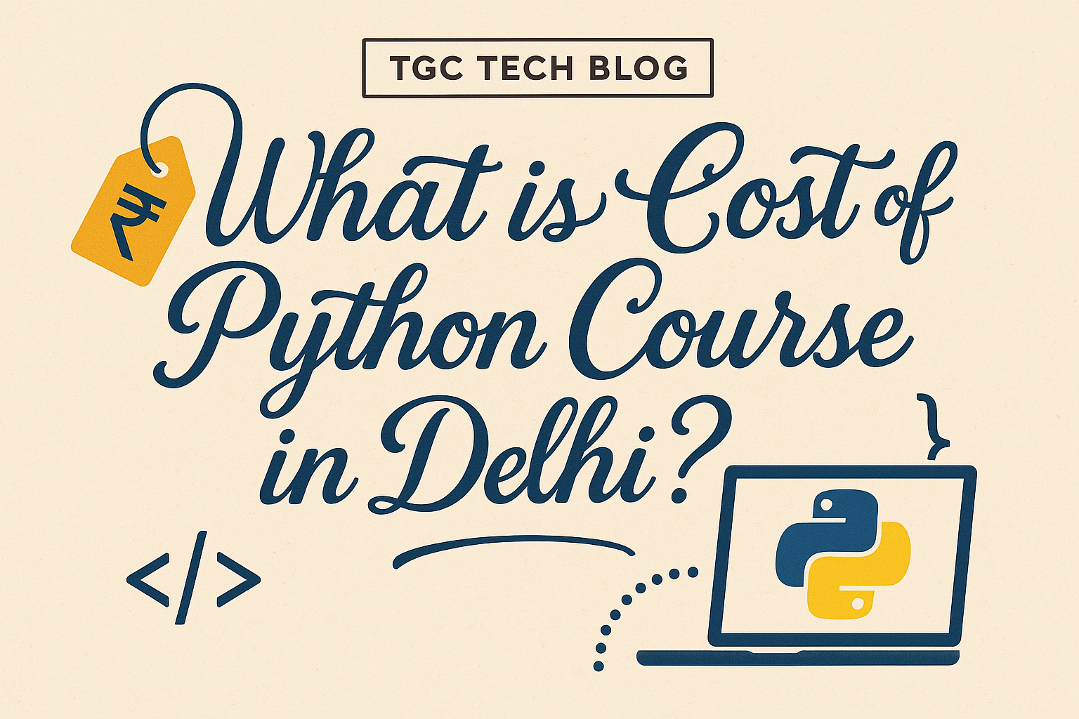 What is the Cost of Python Course in Delhi?